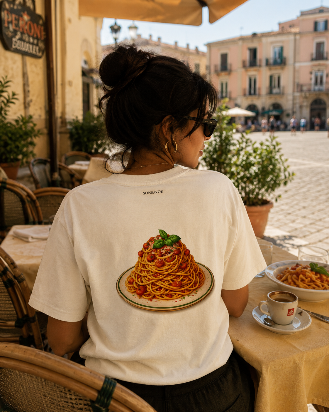 Spaghetti Tee — "spuh-geh-tee" | Premium Heavyweight Garment-Dyed Shirt