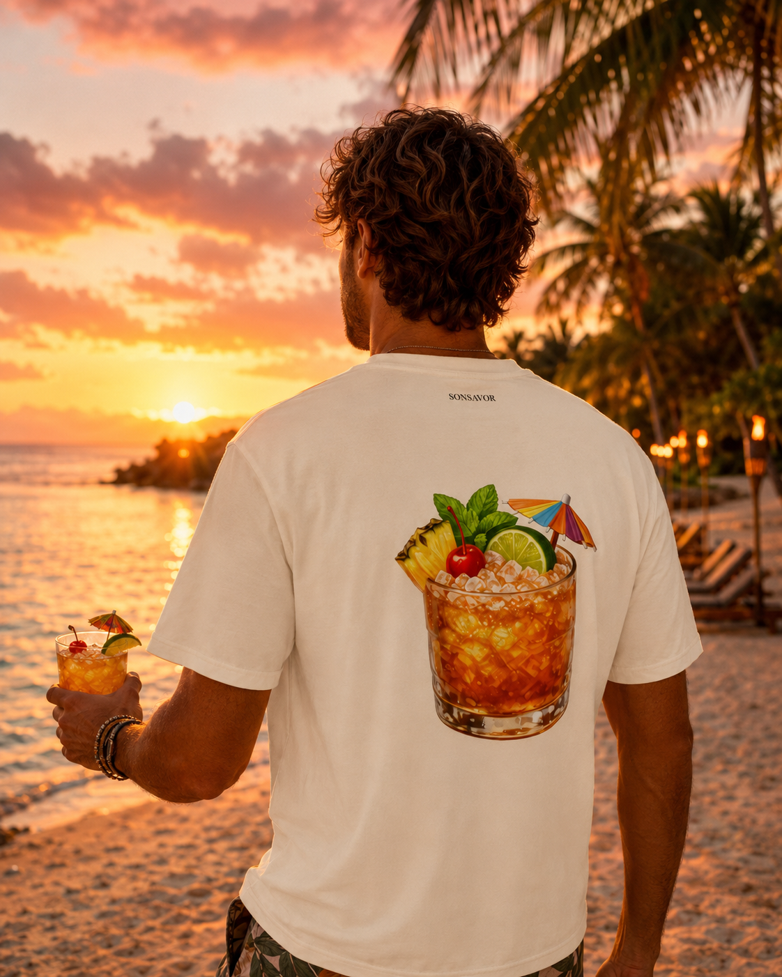 Mai Tai Tee — "my-ty" | Premium Heavyweight Garment-Dyed Shirt