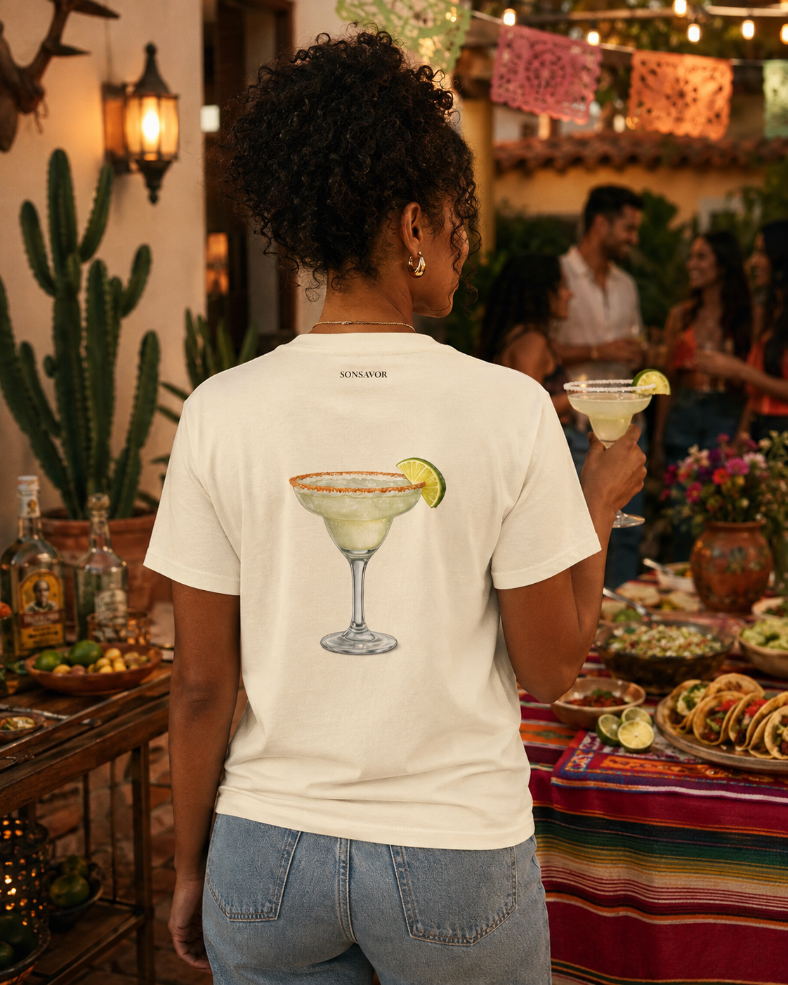 Margarita Tee — "mar-guh-ree-tah" | Premium Heavyweight Garment-Dyed Shirt